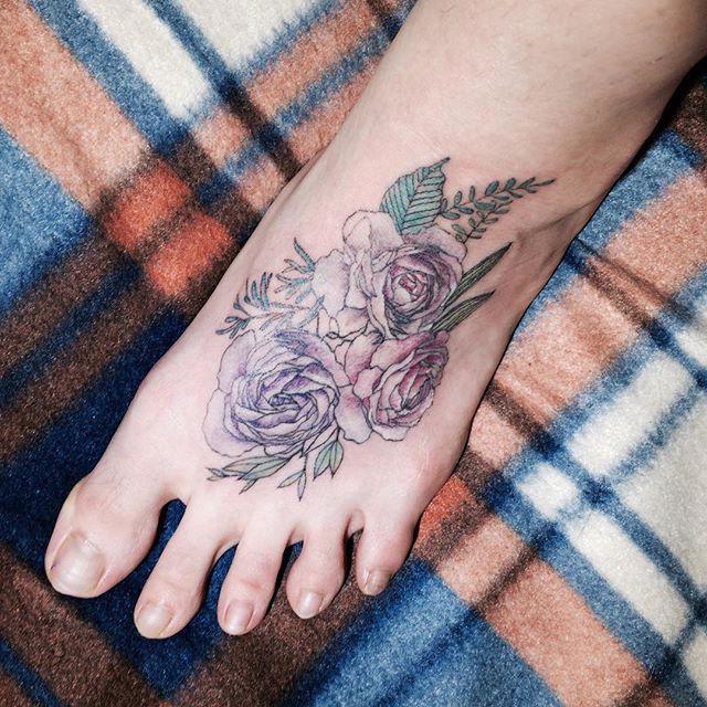 tatuaje en el pie 841