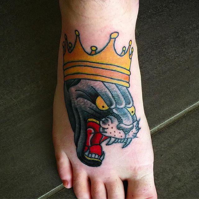tatuaje en el pie 991