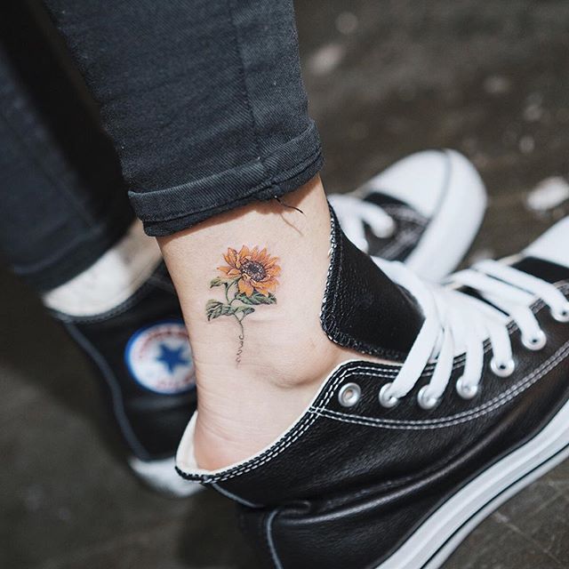 tatuaje en el tobillo 91