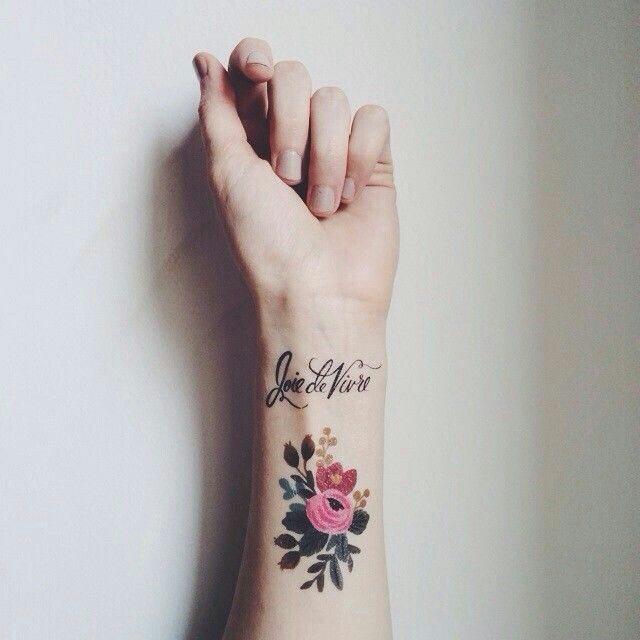 tatuaje flores 341