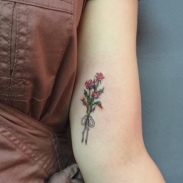 tatuaje flores 631