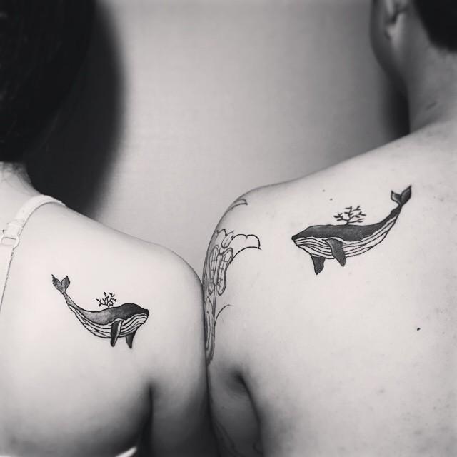 tatuaje pareja de novios 121