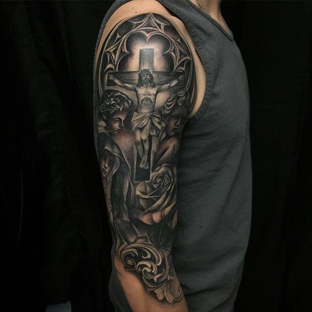 tatuaje motivo religioso 41
