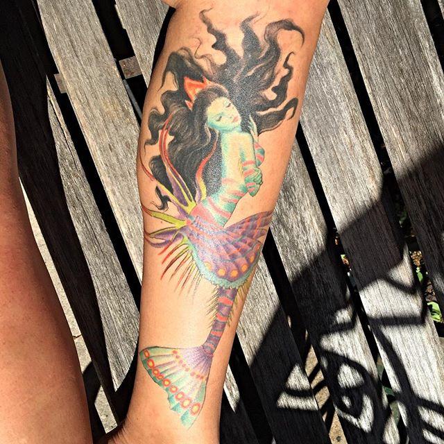 tatuaje sirena 491