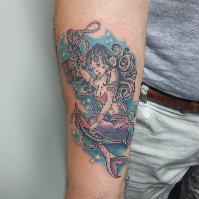 tatuaje sirena 501