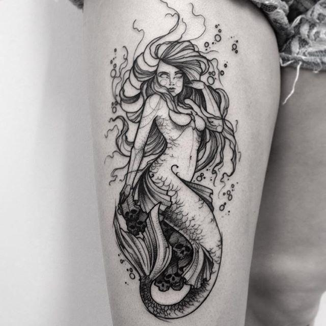 tatuaje sirena 521
