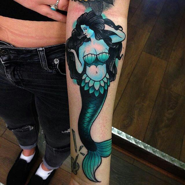tatuaje sirena 561