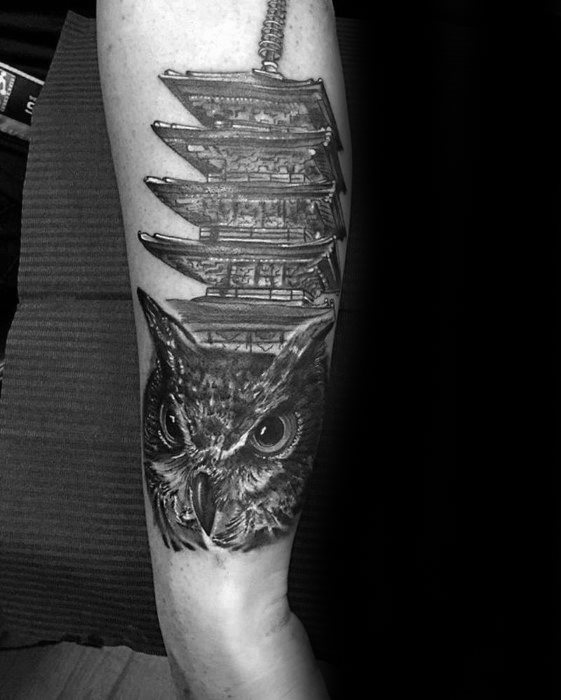 tatuaje pagoda 108