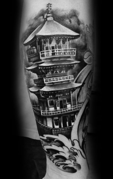 tatuaje pagoda 110