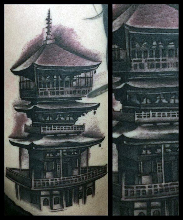 tatuaje pagoda 114
