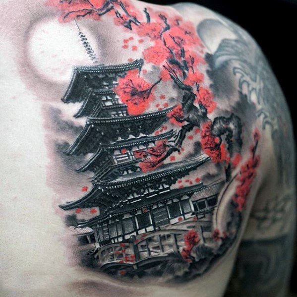 tatuaje pagoda 12