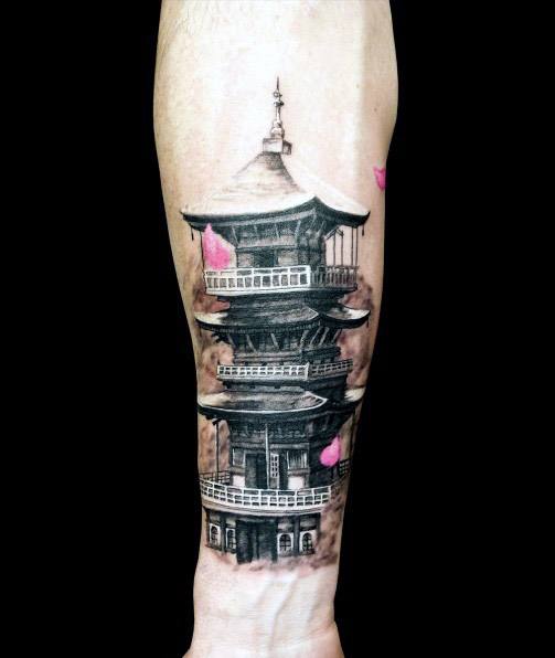 tatuaje pagoda 64