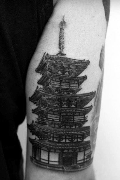 tatuaje pagoda 80