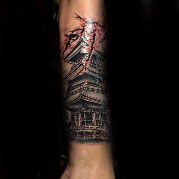 tatuaje pagoda 88