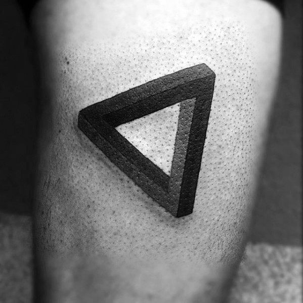 tatuaje triangulo penrose 100