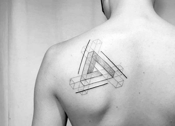 tatuaje triangulo penrose 40