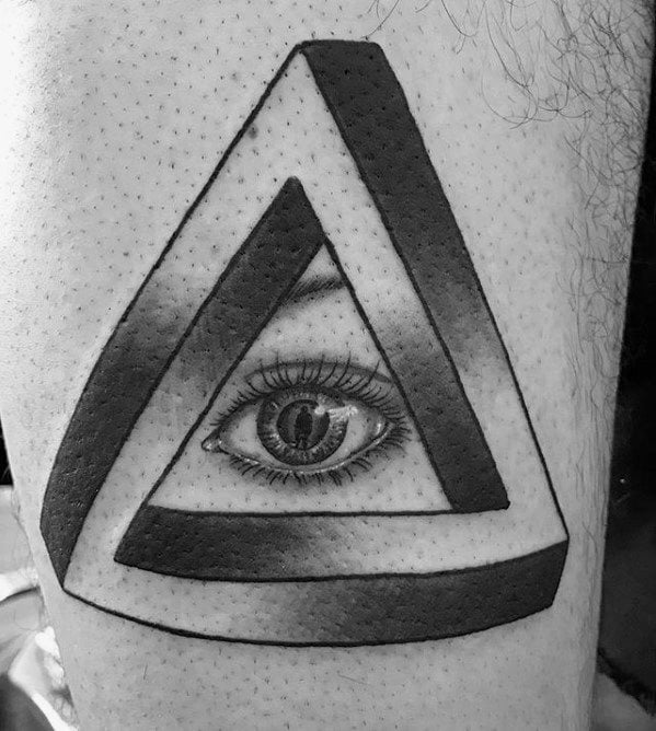 tatuaje triangulo penrose 64