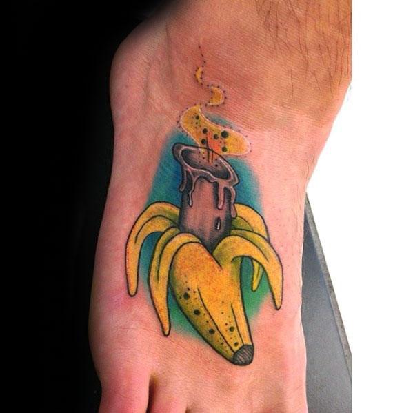 tatuaje banana platano 26