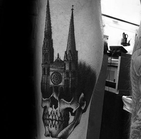 tatuaje catedral 80