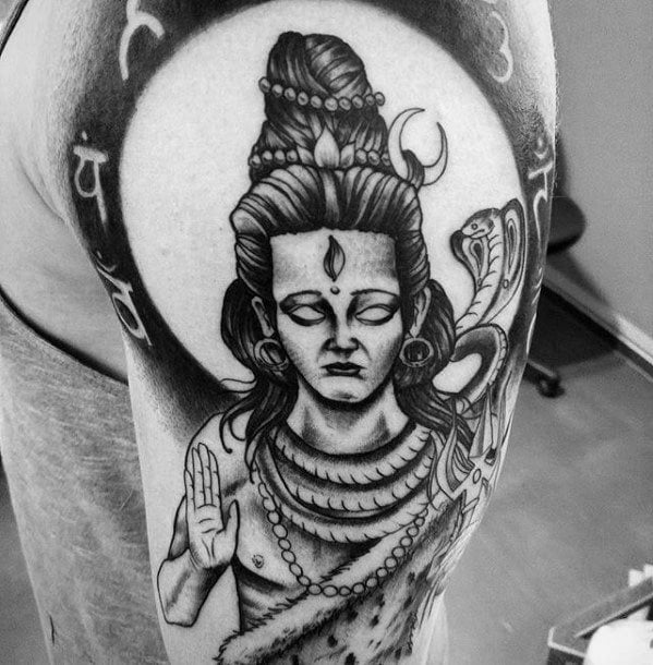 tatuaje dios shiva 12