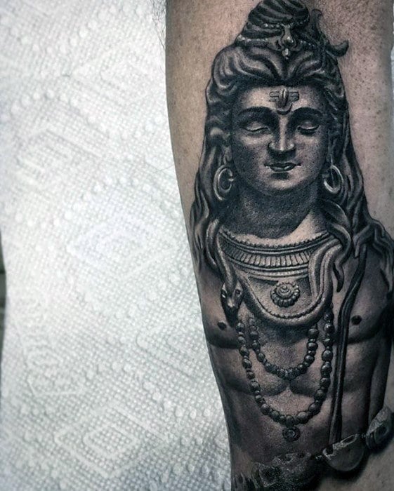 tatuaje dios shiva 40