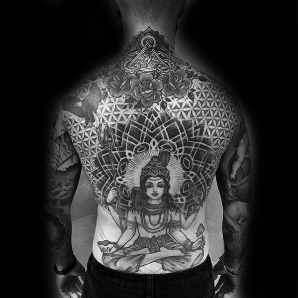 tatuaje dios shiva 82