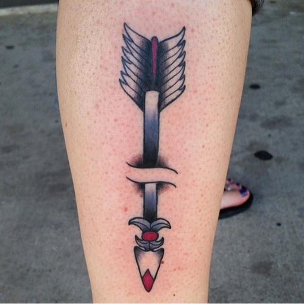tatuaje flecha 122
