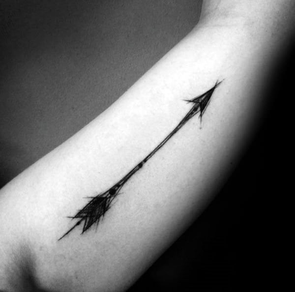 tatuaje flecha 154