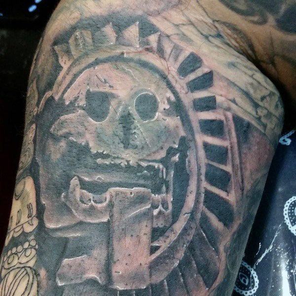 tatuaje azteca 126