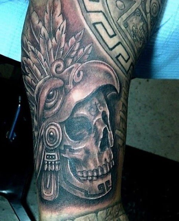tatuaje azteca 127