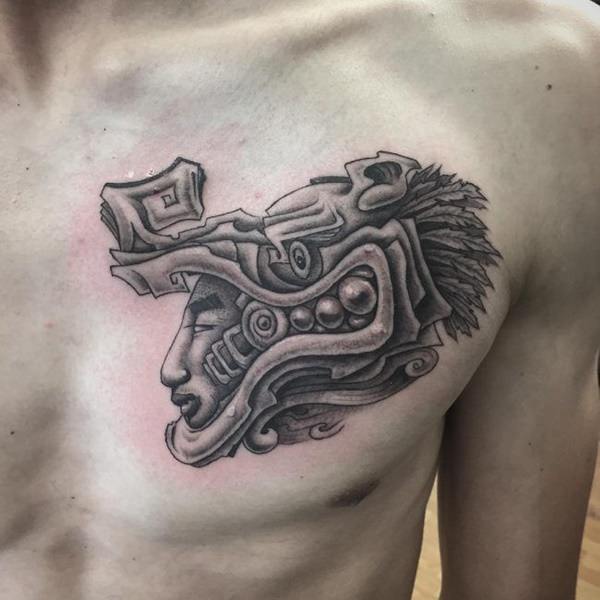 tatuaje azteca 151