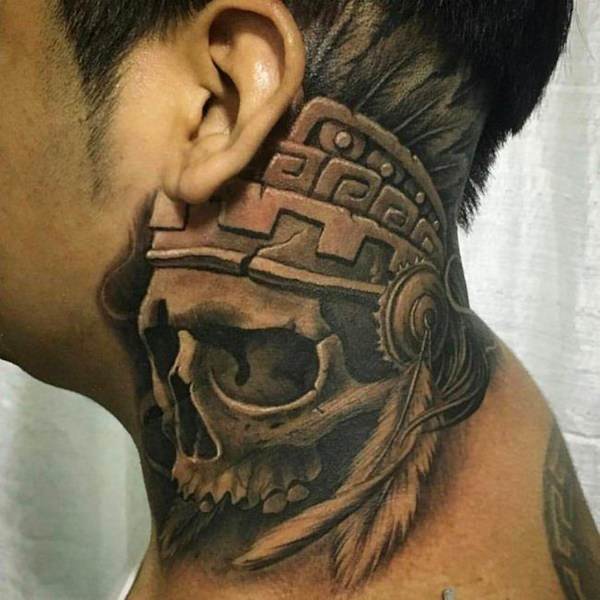 tatuaje azteca 169