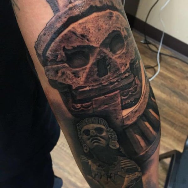 tatuaje azteca 182