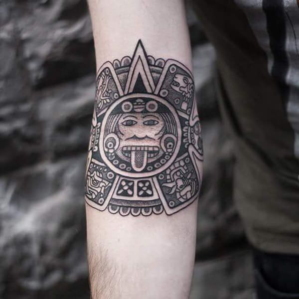 tatuaje azteca 185