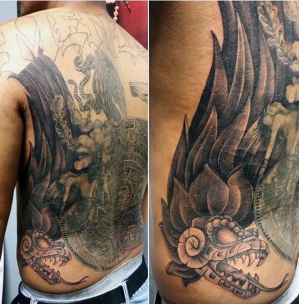 tatuaje azteca 194
