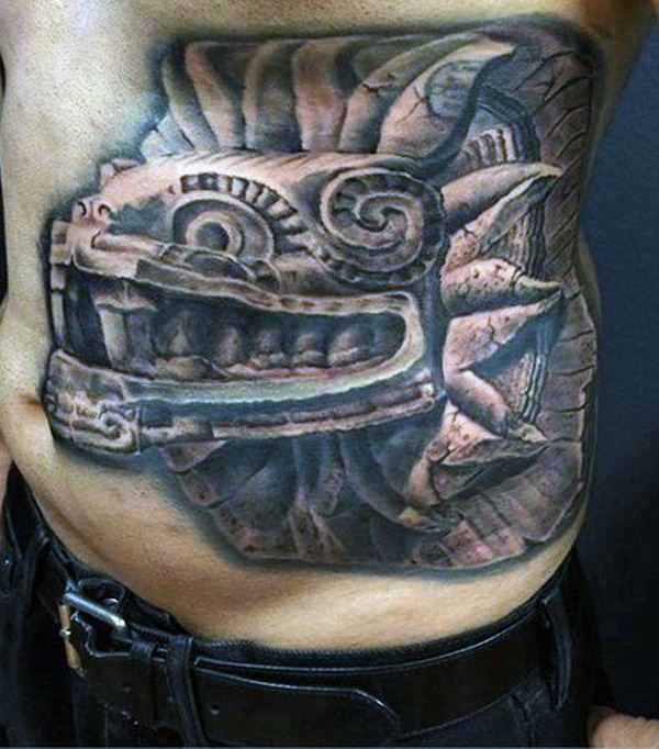 tatuaje azteca 200