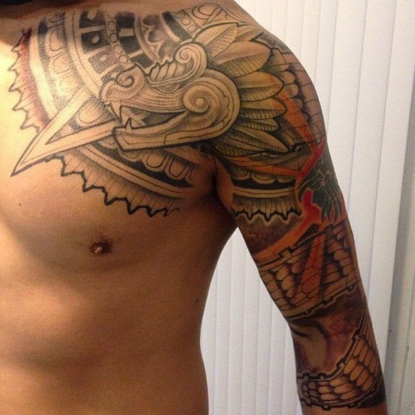 tatuaje azteca 201