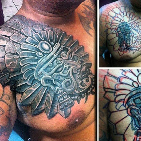 tatuaje azteca 207