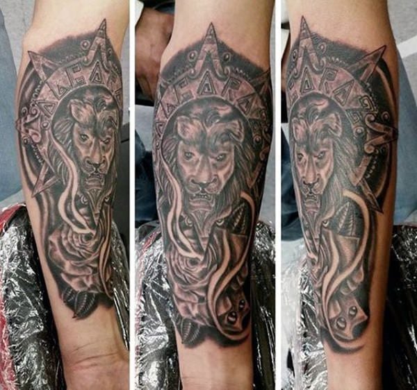 tatuaje azteca 210