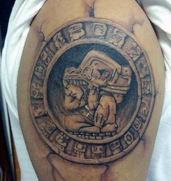 tatuaje azteca 213