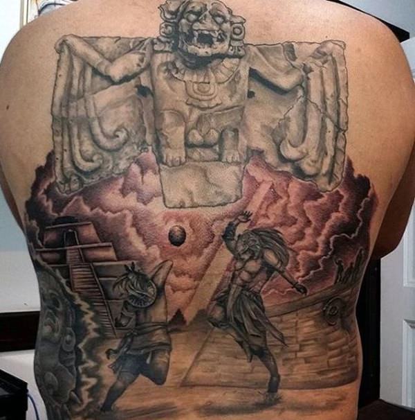 tatuaje azteca 215