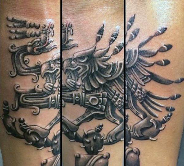 tatuaje azteca 224