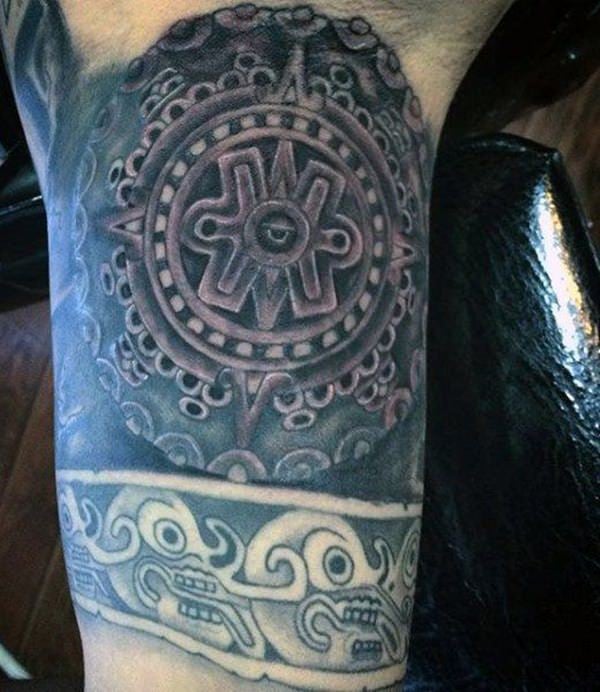 tatuaje azteca 227
