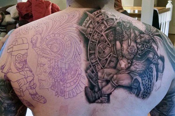 tatuaje azteca 228