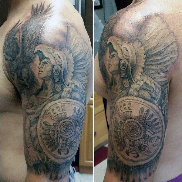 tatuaje azteca 235