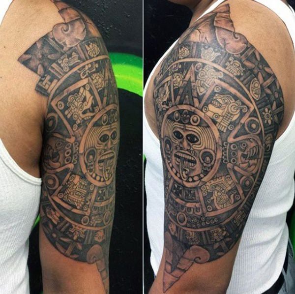 tatuaje azteca 236