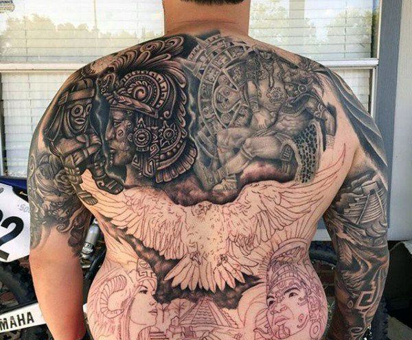 tatuaje azteca 241
