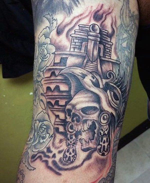 tatuaje azteca 242