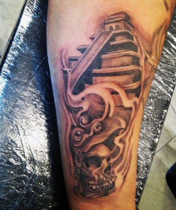 tatuaje azteca 243