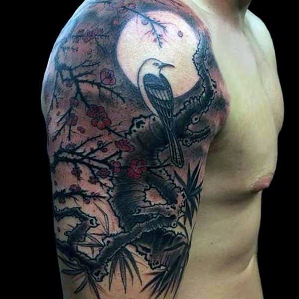 tatuaje flor de cerezo 125